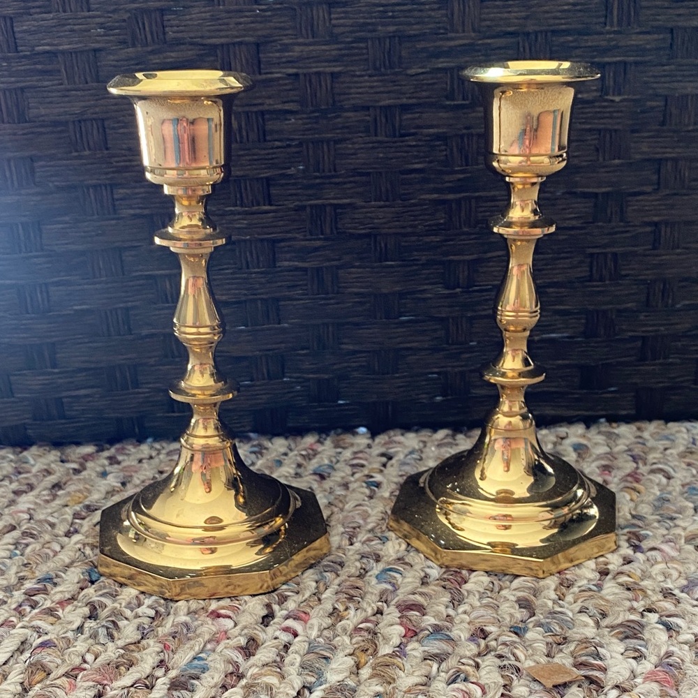 Brass Candle Holders